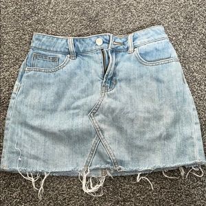 Pacsun jean skirt
